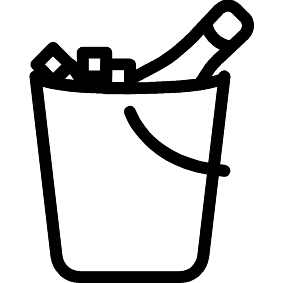 Champagner im Eiskübel